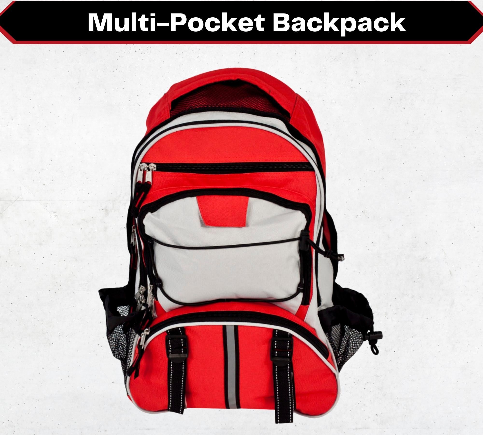 Multi-Pocket Go Bag Backpack - Be Ready Bags
